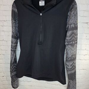 Nike Womens Pro Black Dri-FIT Top Size M